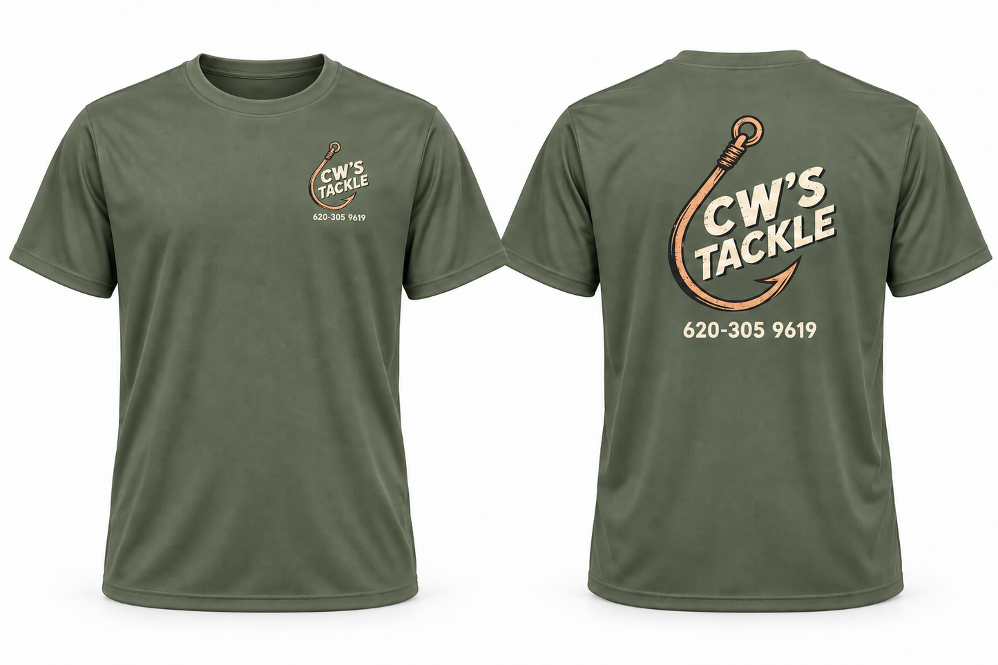 CW’s Tackle Men’s Logo Shirt
