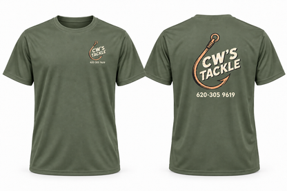 CW’s Tackle Men’s Logo Shirt