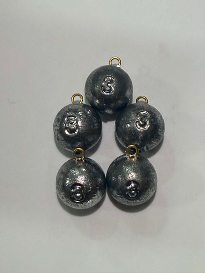Cannon Ball Sinkers (1 oz - 8 oz)